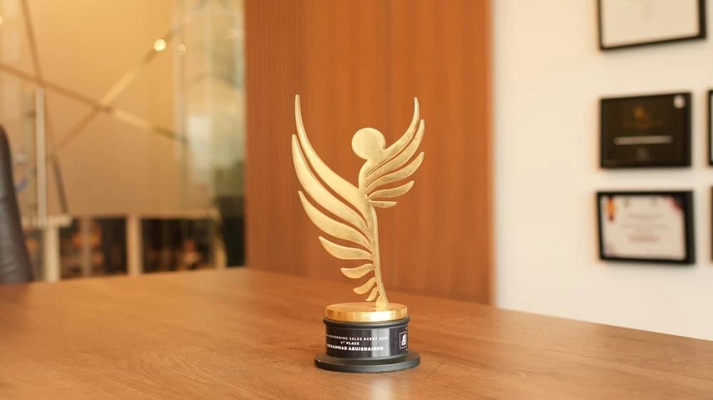 Top #1 Performing Sales Agent — Aldar — 2021