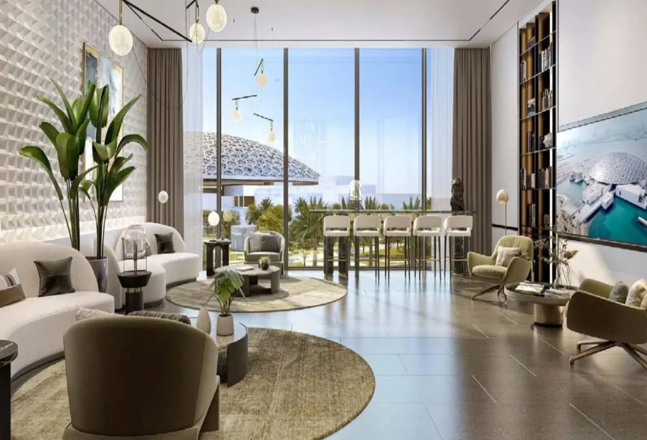 Sea and Louvre Museum View | Ready Soon | 2BR+Maid