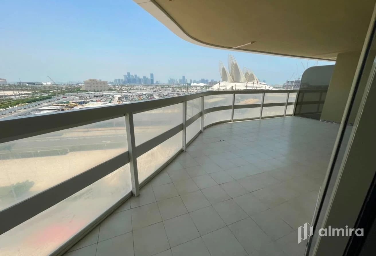 Sheikh Zayed Museum View |Big Balcony | Brand New