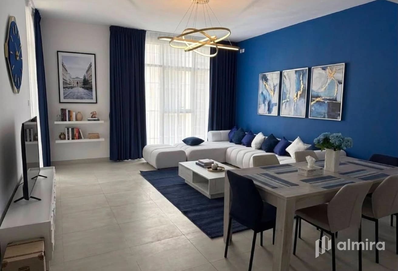 Fully Furnished | Canal View | 1BR with Balcony