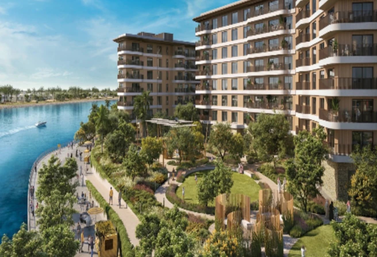 Canal and Pool View | Corner Unit | Lilac Bldg