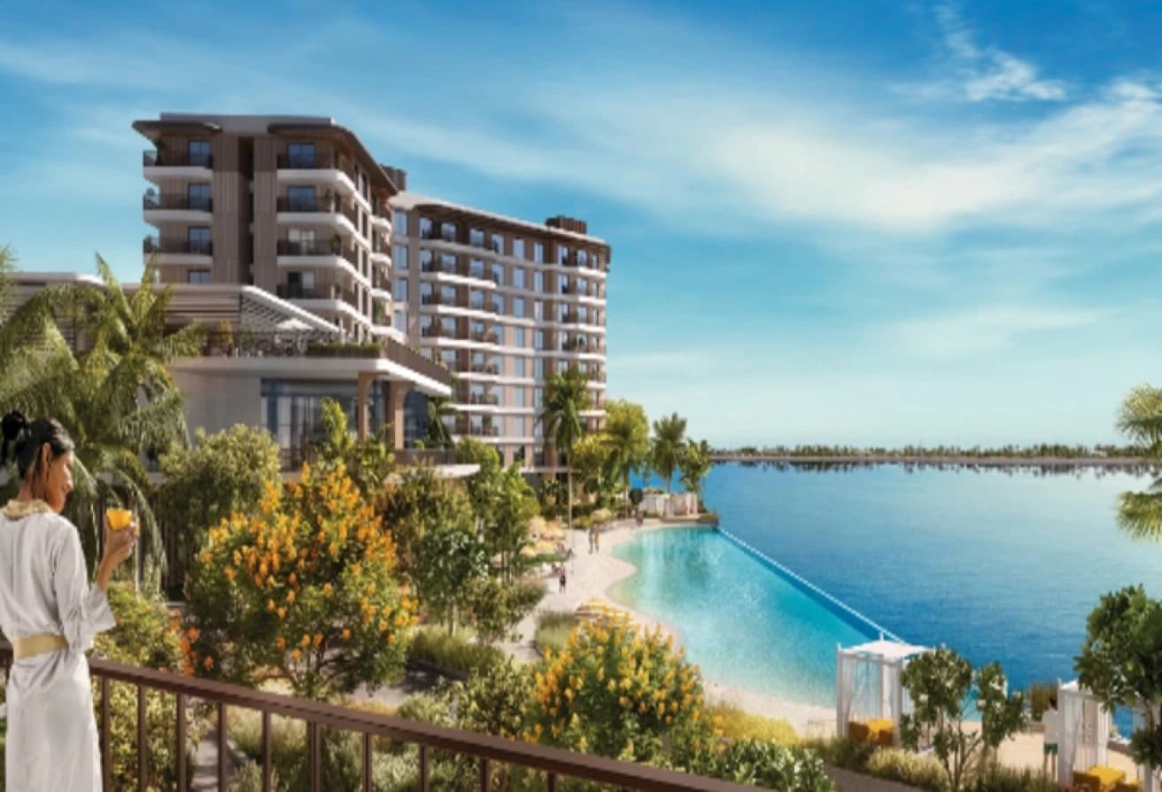 Canal and Pool View | Corner Unit | Lilac Bldg
