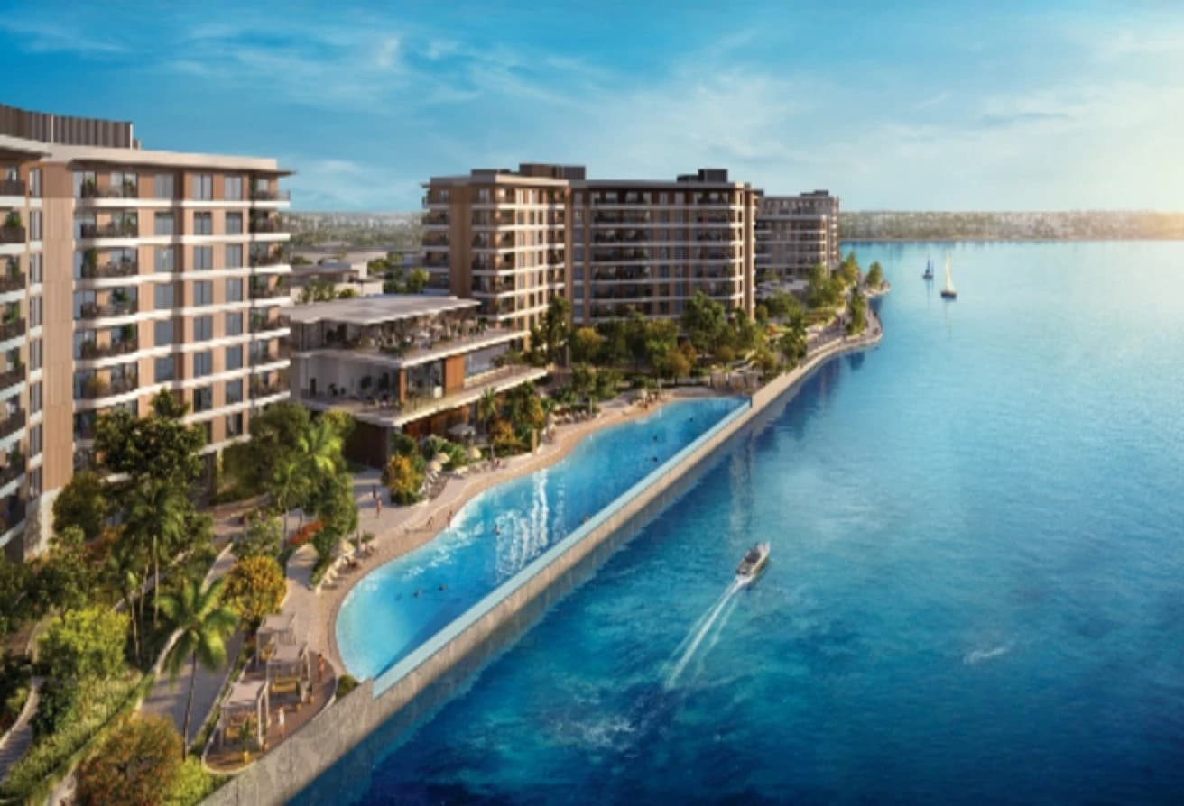 Canal and Pool View | Corner Unit | Lilac Bldg