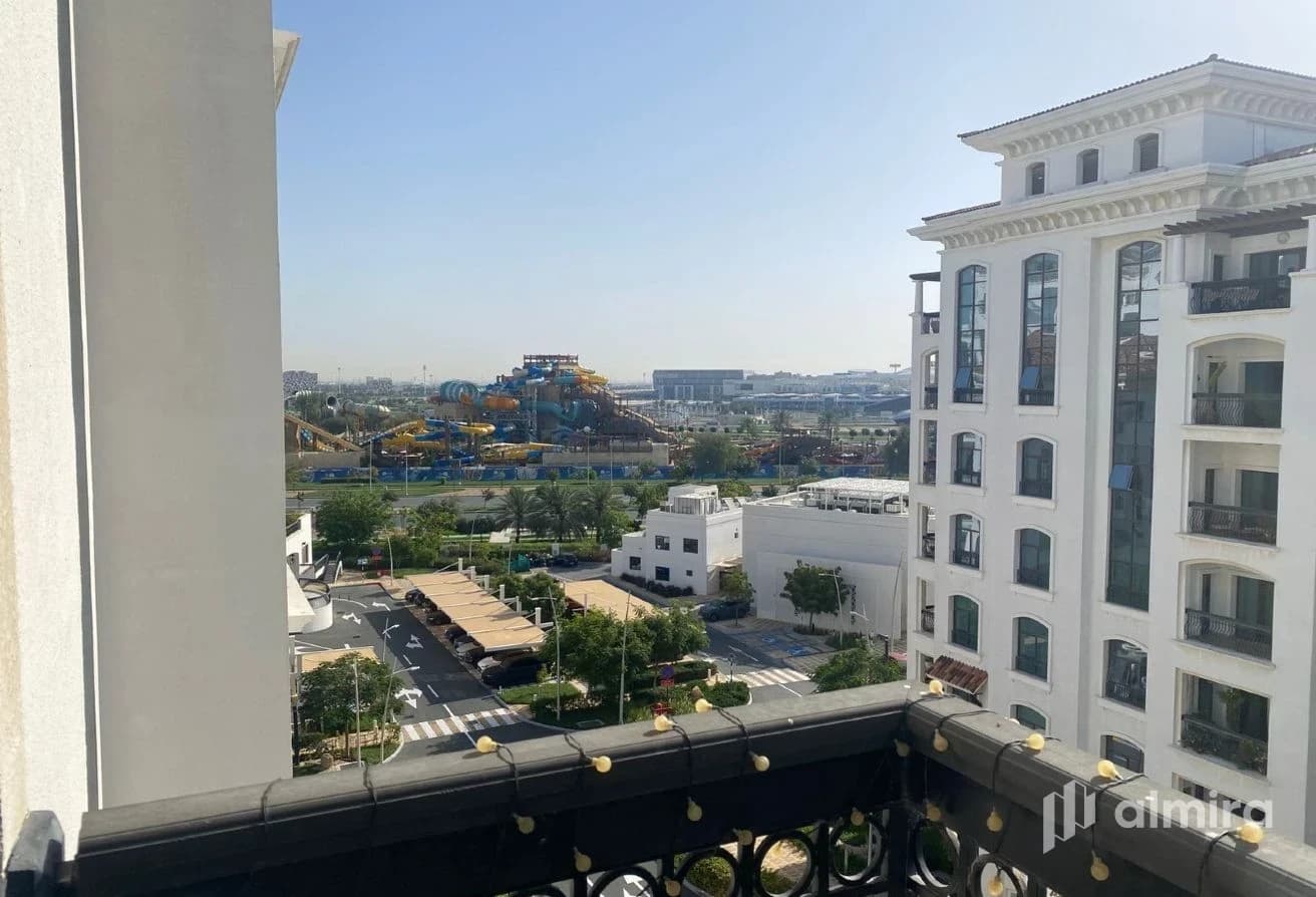 Golf and Sea View | Unfurnished | 3BR+Maid