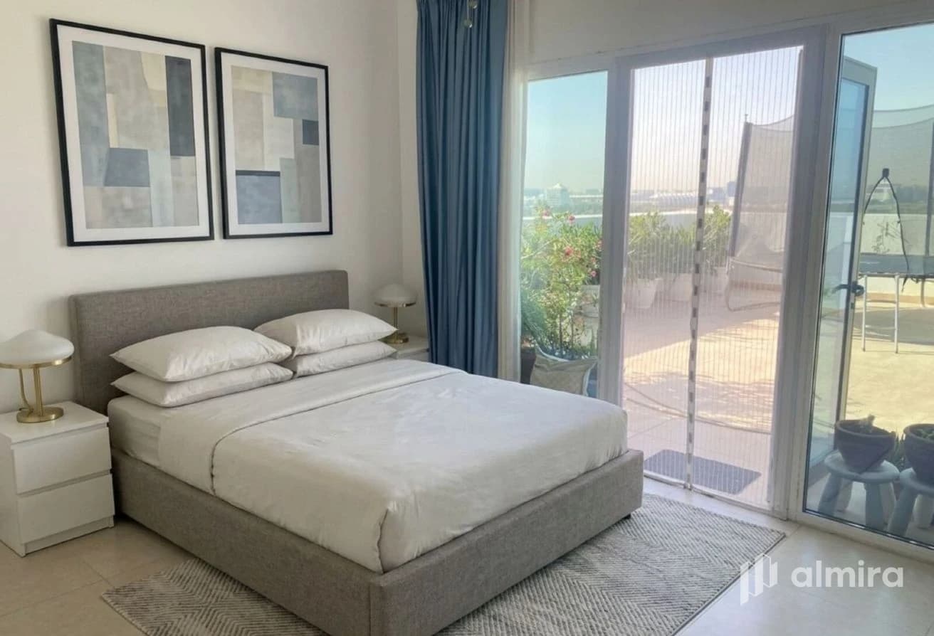 Golf and Sea View | Unfurnished | 3BR+Maid