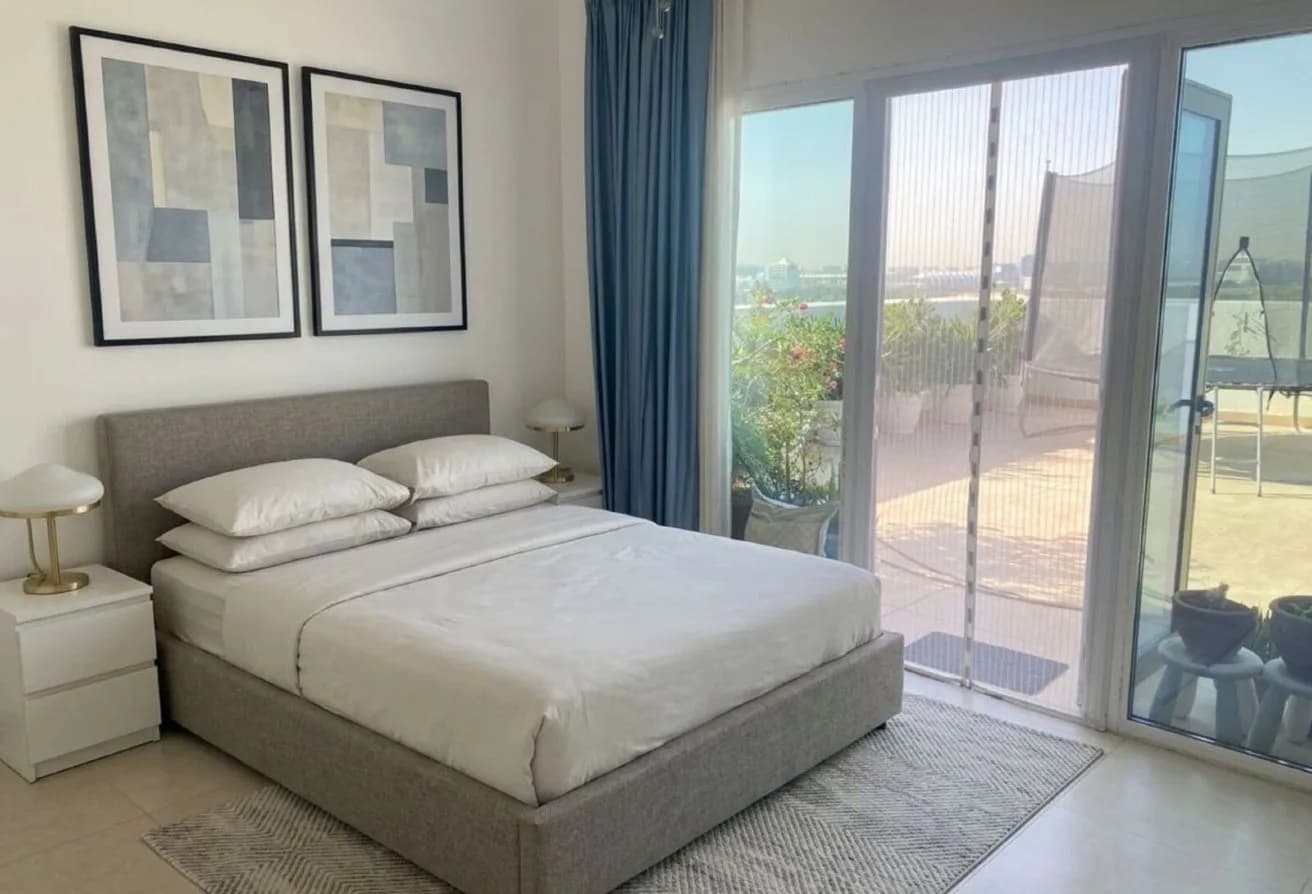 Golf and Sea View | Unfurnished | 3BR+Maid